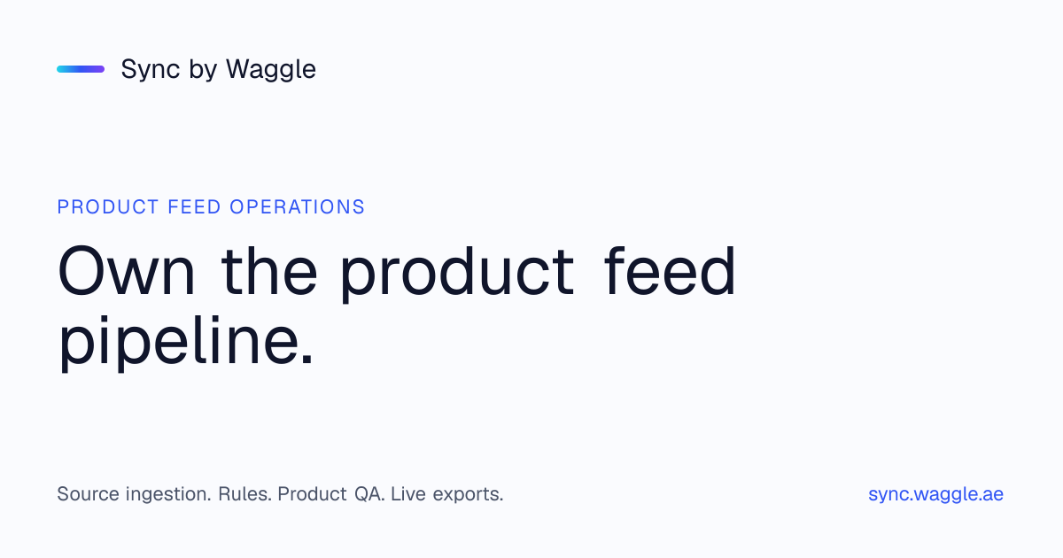 Proof of delivery | Sync by Waggle