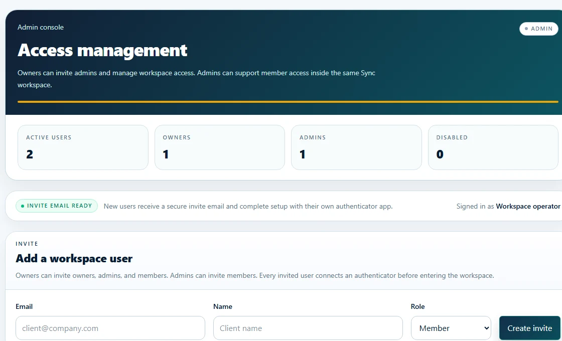Access management